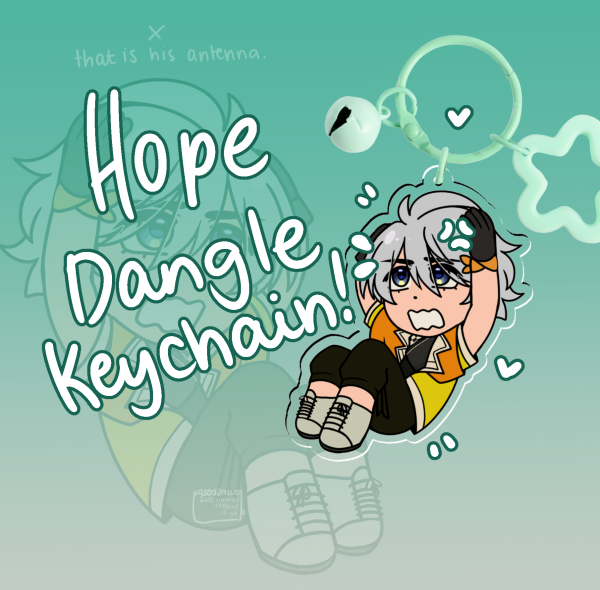 [Final Fantasy XIII] dangly hope - Clear Acrylic Keychain