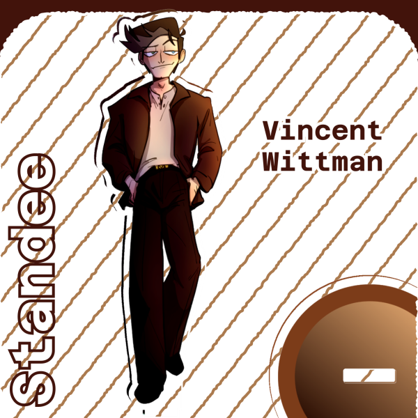 Vincent Wittman "Brown Fit" - Acrylic Standee