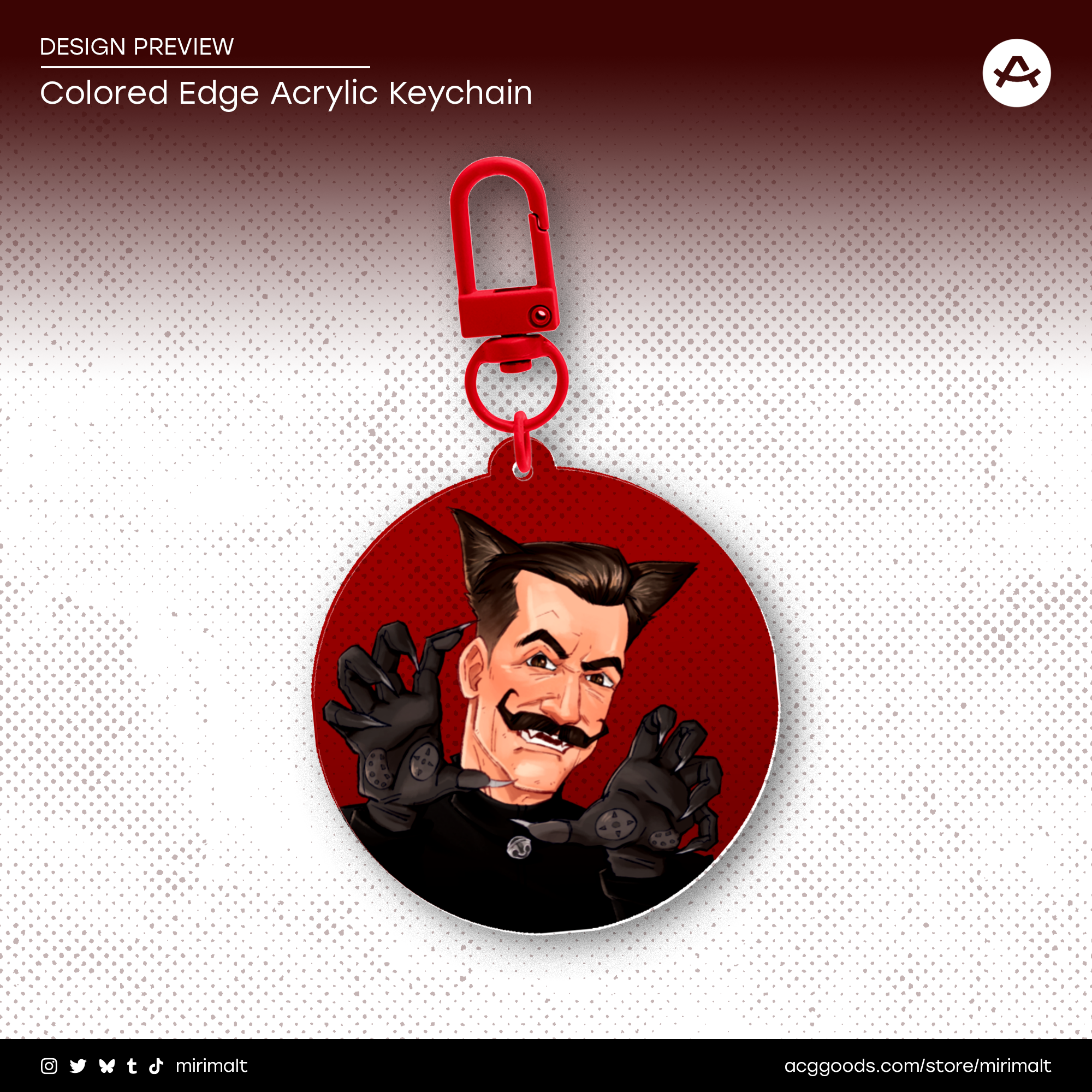 Robotnik "Catbotnik" Keychain