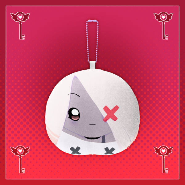 Vaggie Mochi Plush Keychain