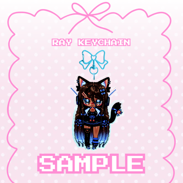 Ray Keychain :: Kandi Pawz