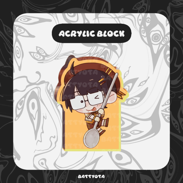 [Acrylic block] Hitomi - pudding lover!!