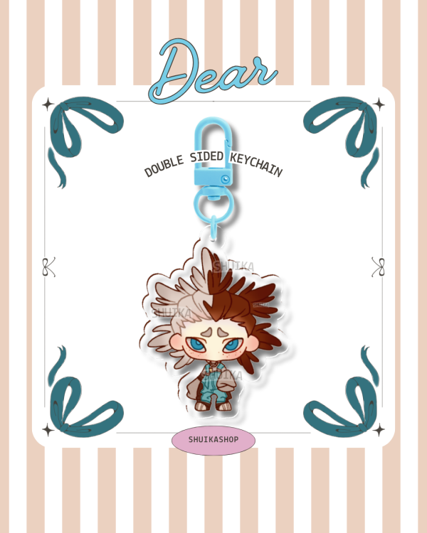 DEAR SANTA GAGHIAKUTA Clear Acrylic Keychains
