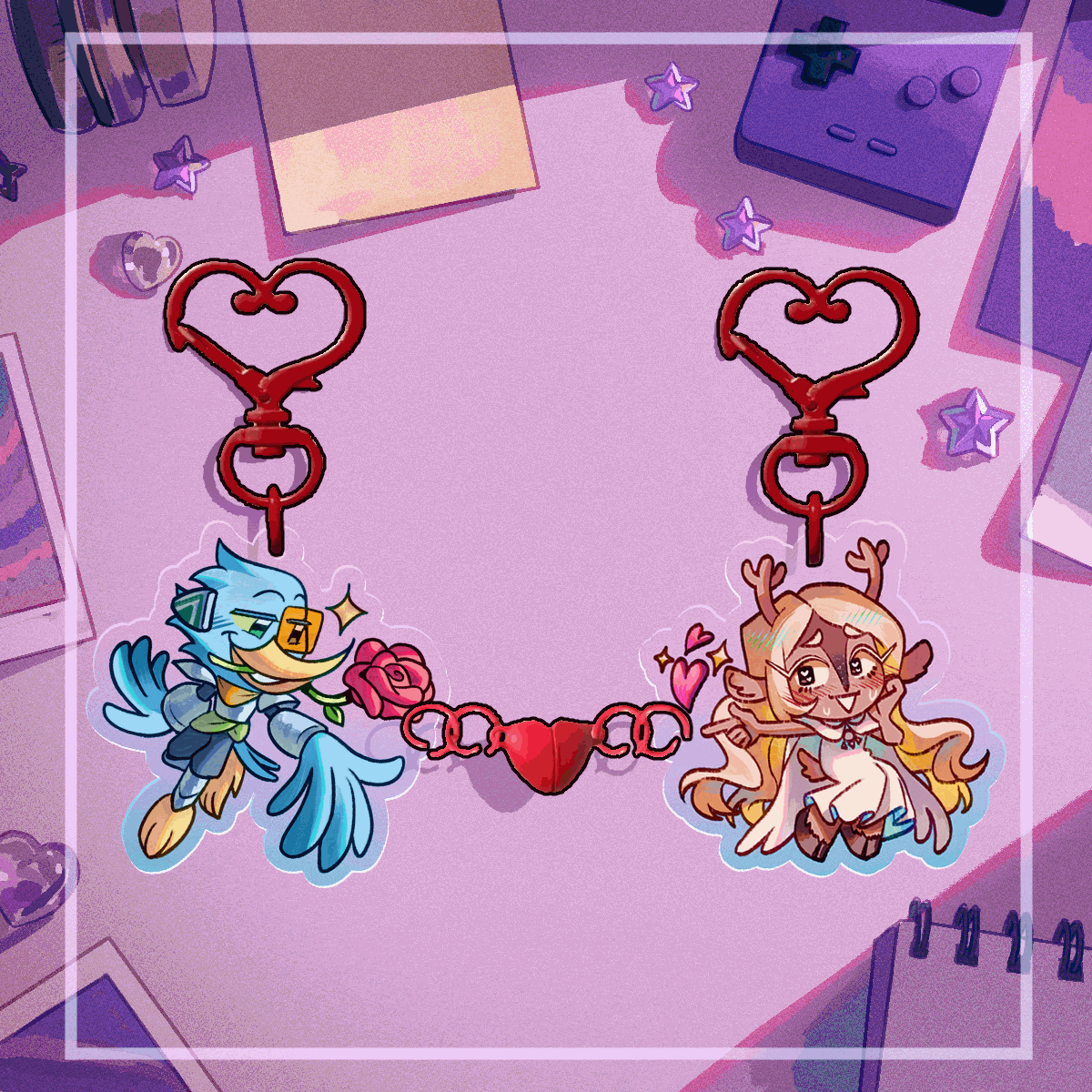 Berdelle Magnet Keychains