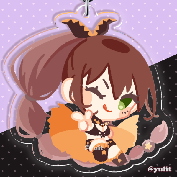 Re:ZERO - Shaula Keychain without Effects