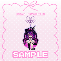 Maya Keychain :: Kandi Pawz