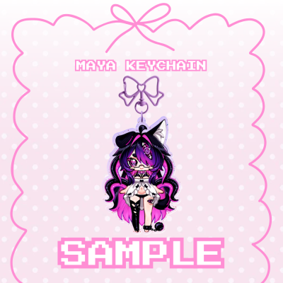 Maya Keychain :: Kandi Pawz