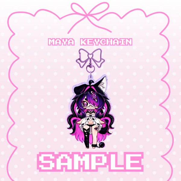 Maya Keychain :: Kandi Pawz