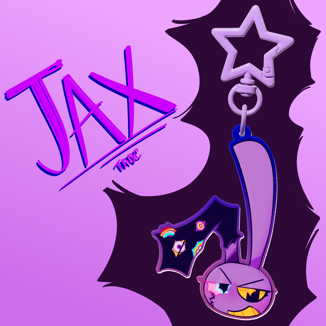 Jax abstracted Acrylic Keychains