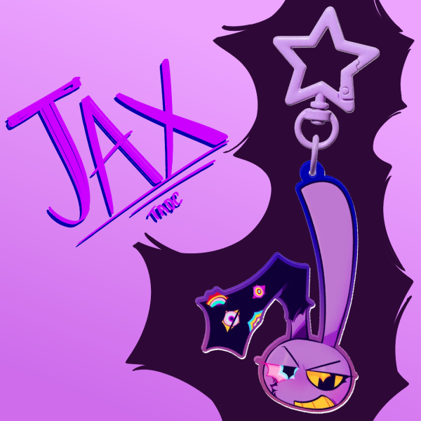 Jax abstracted Acrylic Keychains