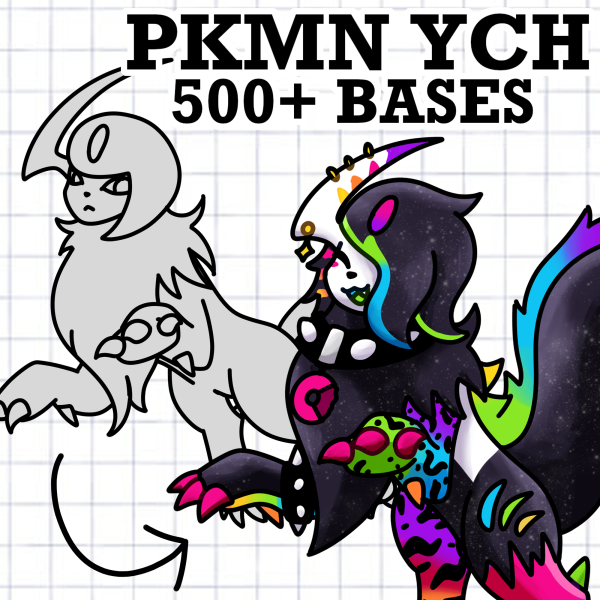 YCH Pokemon Acrylic Standees