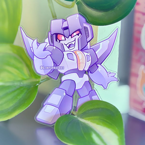 Pastel Skywarp (Clear)