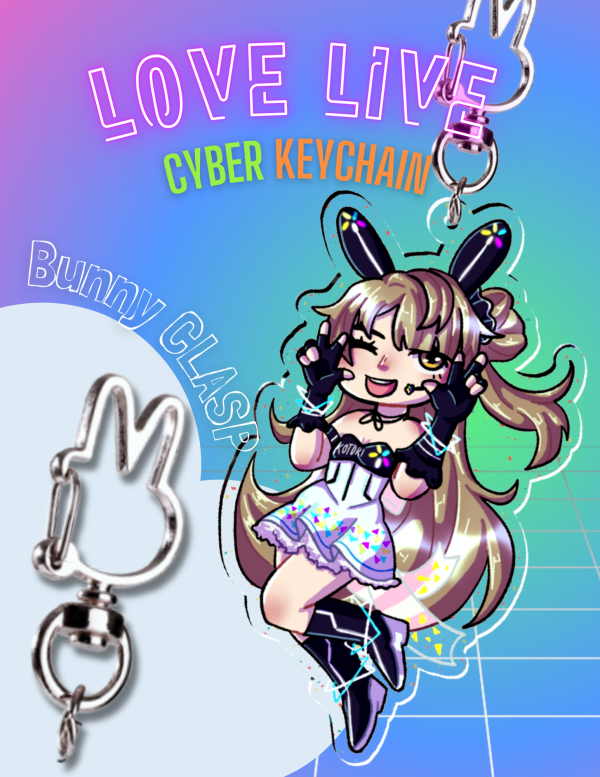 Kotori cyber Keychain