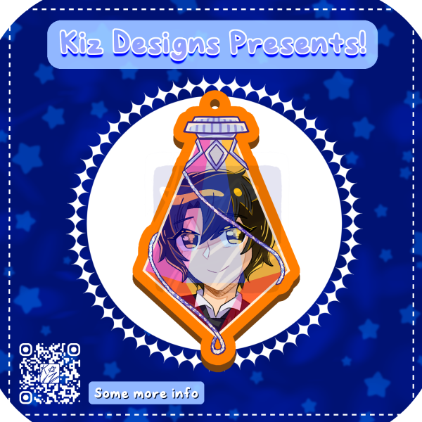 Fool's pendant (lenticular)