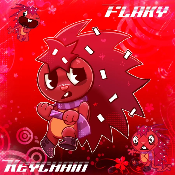 [Happy Tree Friends] Flaky Keychain