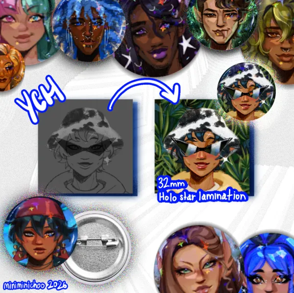 YCH OC Button!