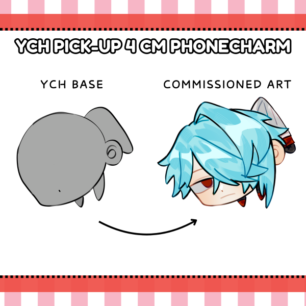 YCH | Pick Up! 4 CM Phonecharm