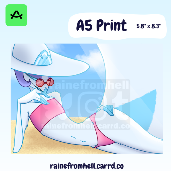 [A5 Print] Summer Andrealphus