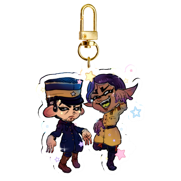 [GK + SPL CROSSOVER] Ft. Tsukishima & Koito Duo Acrylic Keychain