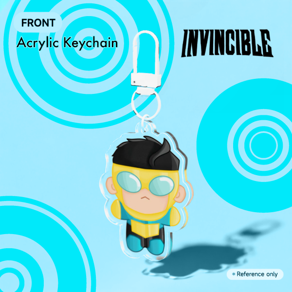 Invincible Mark Grayson Clear Acrylic Keychain