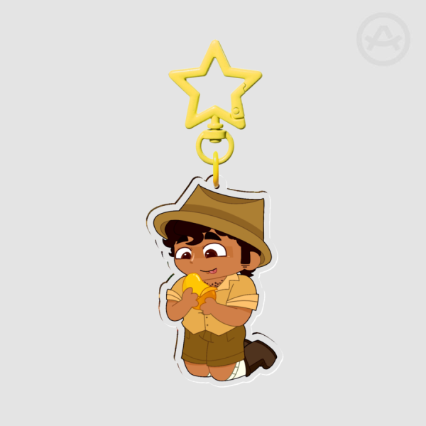 Diego Olivo acrylic keychain