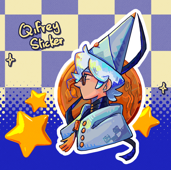 Qifrey Medallion Sticker