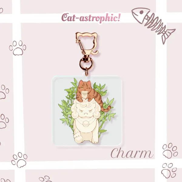 Dragon Li Acrylic Keychain