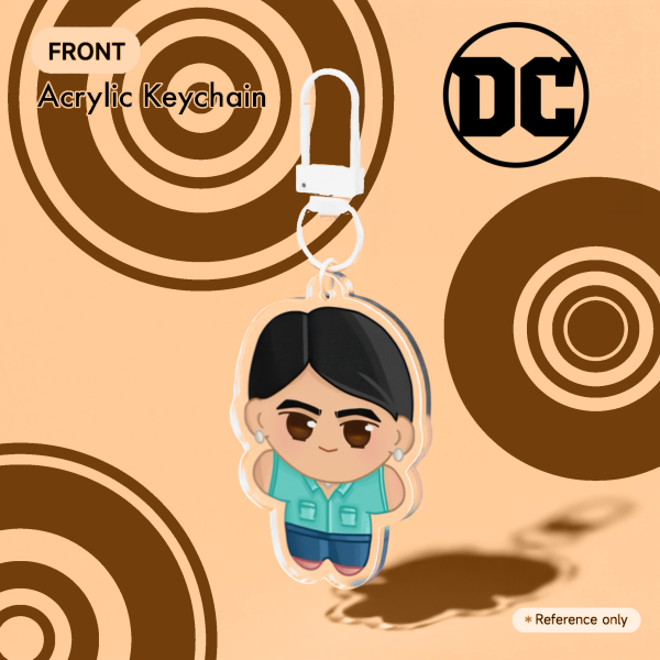 Debbie Grayson Invincible Clear Acrylic Keychain