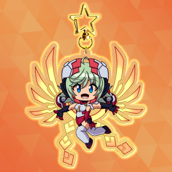 [IX] Lola Glitter Keychain