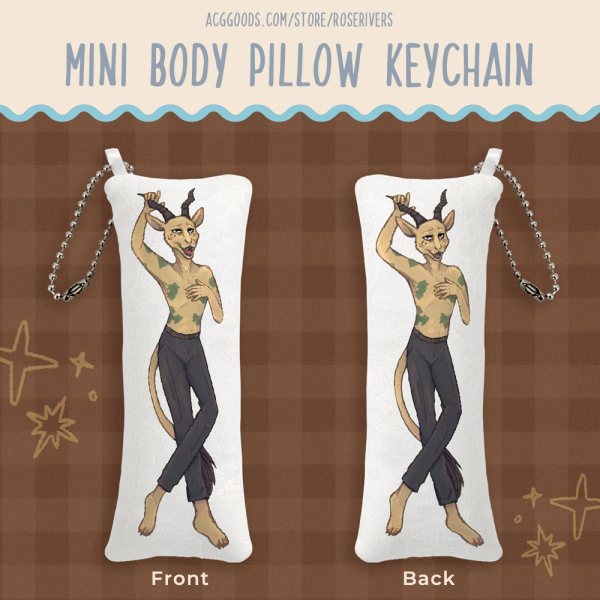 Beastars Melon Body Pillow Keychain