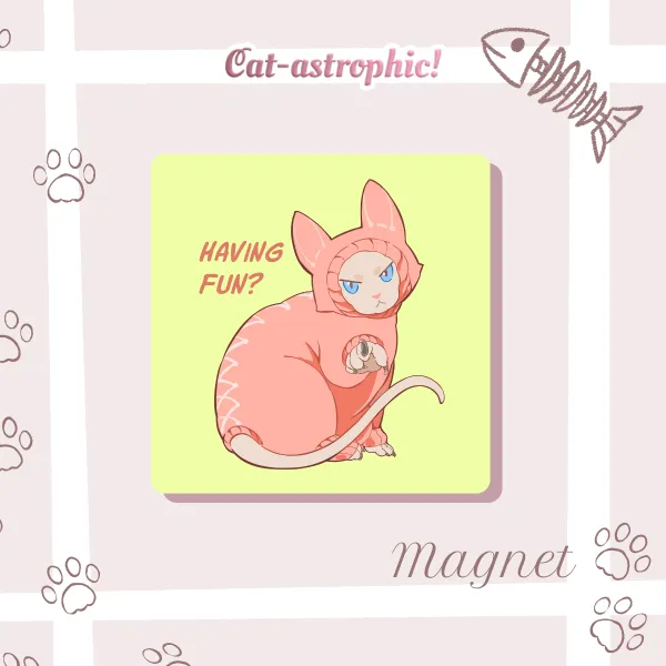 Sphynx Fridge Magnet - 1.96""(50mm)
