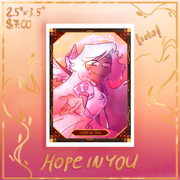 Hope in You || Emily Hazbin Hotel Fan Card