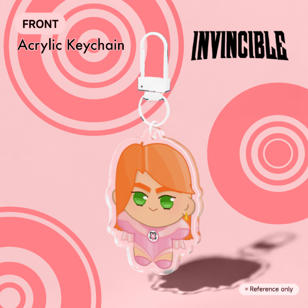 Atom Eve Samantha Eve Wilkins Clear Acrylic Keychain