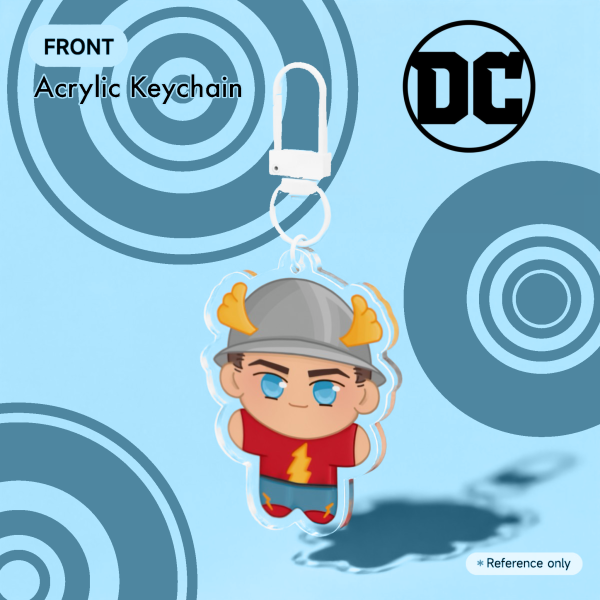 Jay Garrick The Flash,Clear Acrylic Keychain