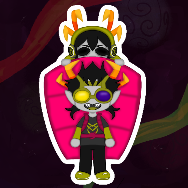 Kuprum Maxlol and Folykl Darane Keychain