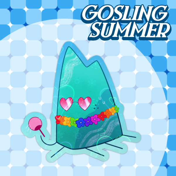 Summer Adrien Holo Heart Sticker PHM