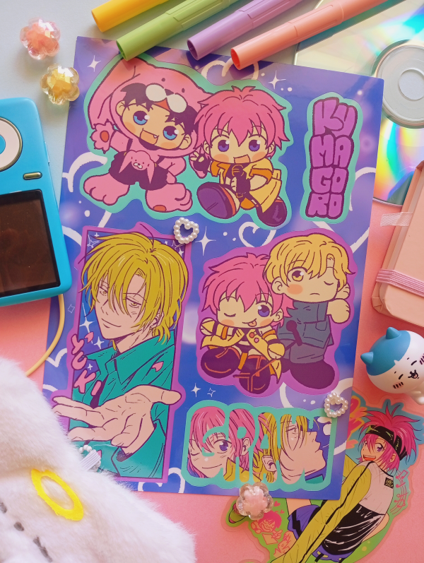 Gravitation (Sticker sheet)