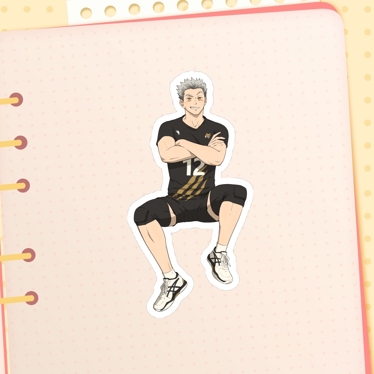 Black Jackal #12 Sticker