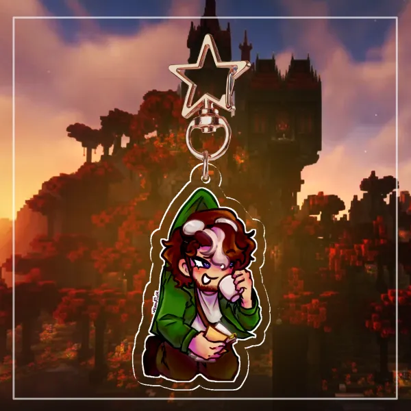 Cellbit PickUp Keychain QSMP FANMERCH