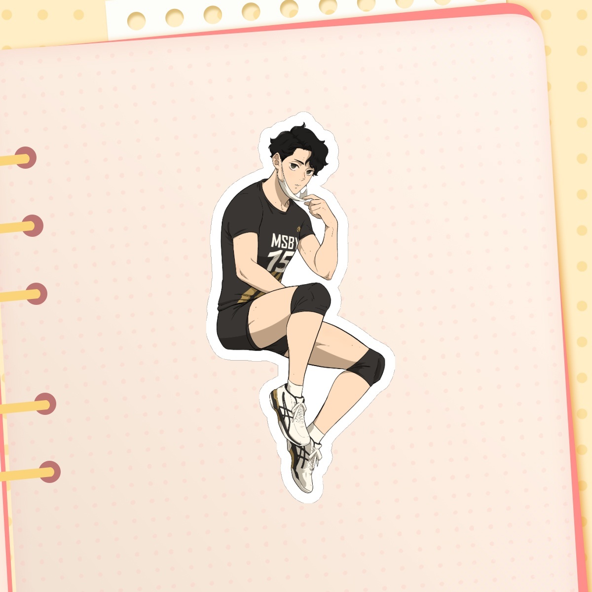Black Jackal #15 Sticker