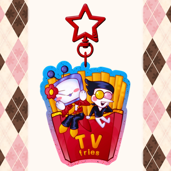 TV FRIES Charm