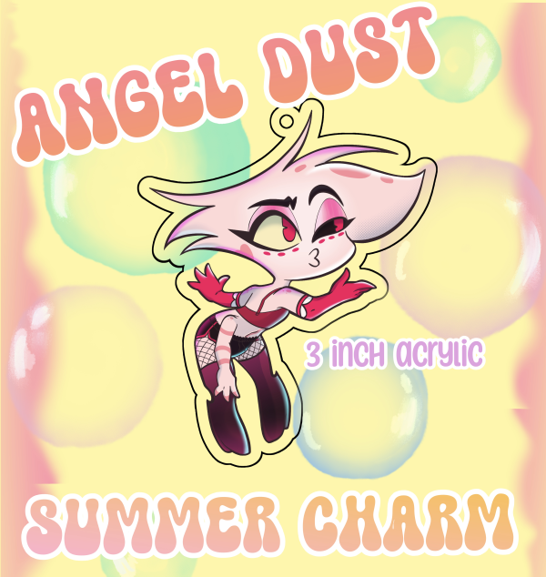 Summer Time Spider Keychain