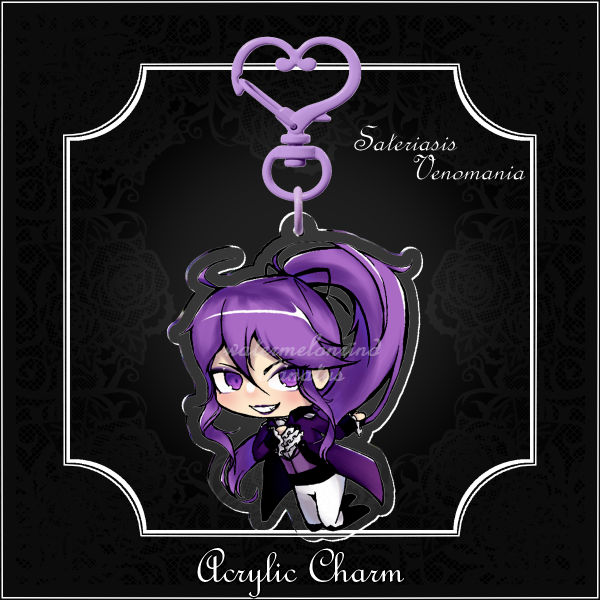Sateriasis Venomania / Acrylic charm