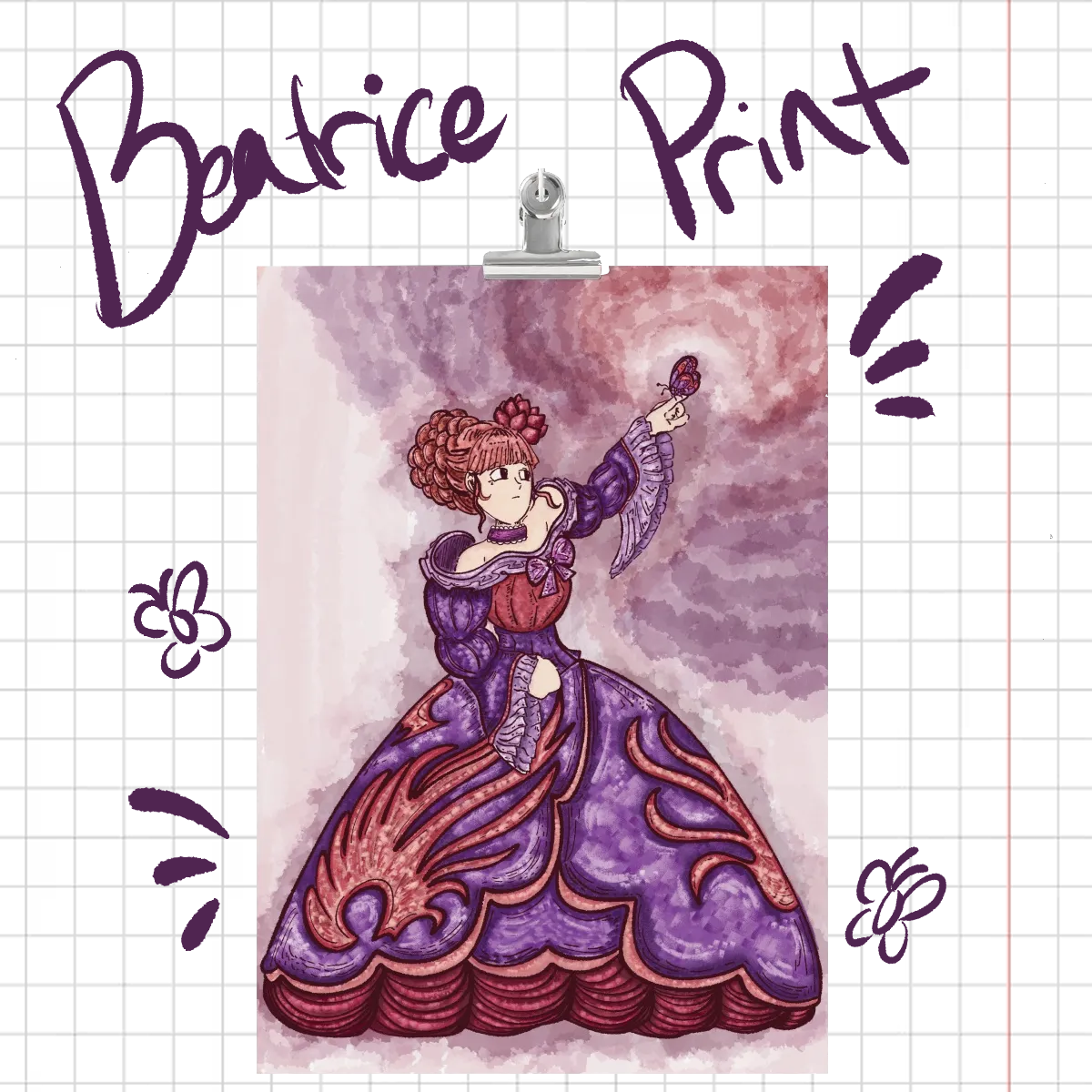 [ UMINEKO ] Beatrice Print