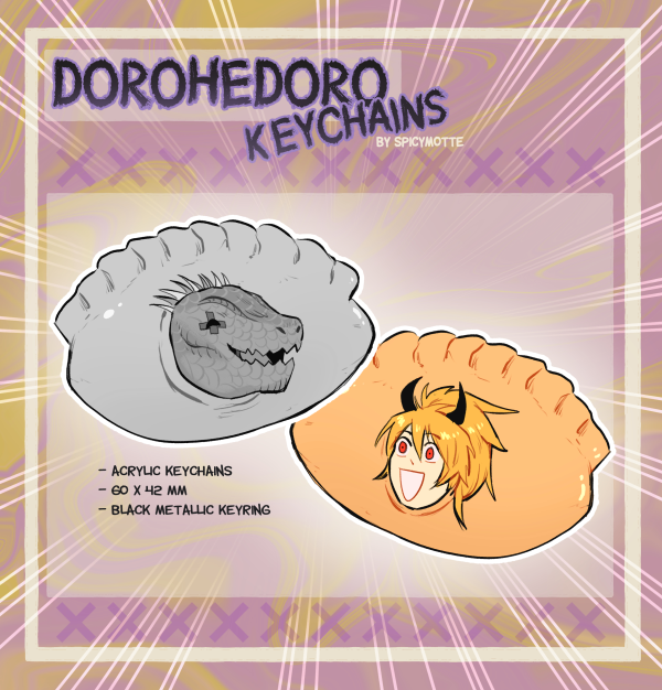 Nikaido Gyoza - Acrylic Keychain