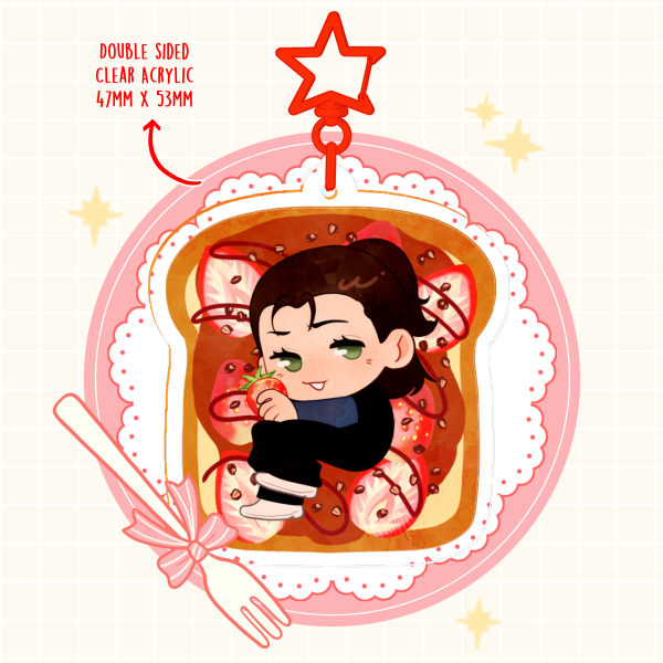 Dra. Trinity Santos Keychain