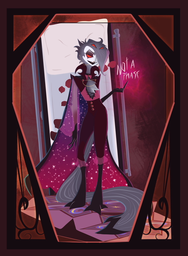 MCR fan Stolas || FANMADE Holographic Trading card