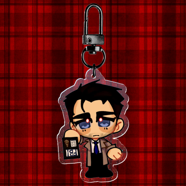 Castiel Acrylic Keychains