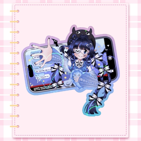 Menhera By Midnight Sticker
