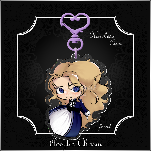 Karchess Crim / Acrylic charm